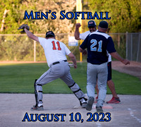 Senior Men Softball Aug. 10, 2023